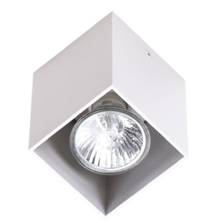 NOWOŚĆ MAXLIGHT C0082 LAMPA SUFITOWA PET SQUARE BIAŁA, GU10