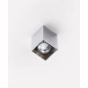 NOWOŚĆ MAXLIGHT C0084 LAMPA SUFITOWA PET SQUARE CHROM, GU10