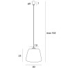 NOWOŚĆ MAXLIGHT P0582 LAMPA WISZĄCA POT