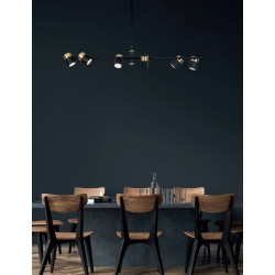 NOWOŚĆ MAXLIGHT P0409 LAMPA WISZĄCA PUMA 6 GU10