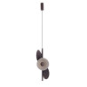 NOWOŚĆ MAXLIGHT P0562 LAMPA WISZACA PURO BLACK&GREY