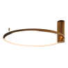 NOWOŚĆ MAXLIGHT C0239 PLAFON QUEEN 60CM  BRUSHED GOLD 15W 3000K