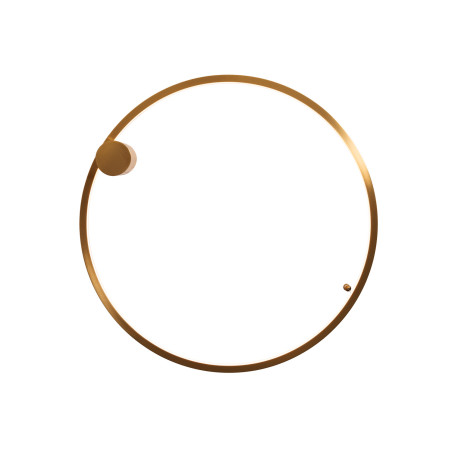 NOWOŚĆ MAXLIGHT C0239 PLAFON QUEEN 60CM  BRUSHED GOLD 15W 3000K