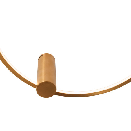 NOWOŚĆ MAXLIGHT C0239 PLAFON QUEEN 60CM  BRUSHED GOLD 15W 3000K