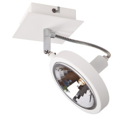NOWOŚĆ MAXLIGHT C0139  KINKIET/LAMPA SUFITOWA REFLEX BIAŁA, G9