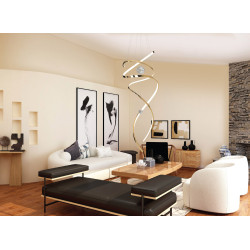 NOWOŚĆ MAXLIGHT P0427D LAMPA WISZĄCA RITZ