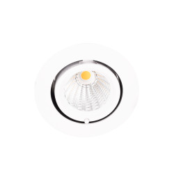 NOWOŚĆ MAXLIGHT H0132 OPRAWA WPUSTOWA RUBIO 10W BIAŁA