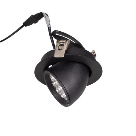 NOWOŚĆ MAXLIGHT H0133 OPRAWA WPUSTOWA RUBIO 10W CZARNA