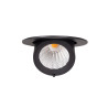NOWOŚĆ MAXLIGHT H0133 OPRAWA WPUSTOWA RUBIO 10W CZARNA