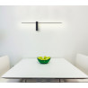 NOWOŚĆ MAXLIGHT W0281 KINKIET SABRE 61 cm CZARNY IP23, ściemnialny z włącznikiem dotykowym