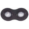 NOWOŚĆ MAXLIGHT H0087 OPRAWA PODTYNKOWA SIGNAL II CZARNA