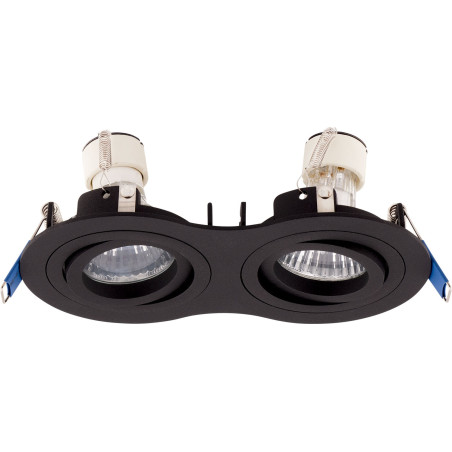 NOWOŚĆ MAXLIGHT H0087 OPRAWA PODTYNKOWA SIGNAL II CZARNA