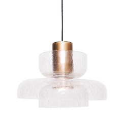 NOWOŚĆ MAXLIGHT P0532 LAMPA WISZĄCA SIGNATURE C TRANSPARENT GLASS