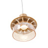 NOWOŚĆ MAXLIGHT P0601 LAMPA WISZĄCA SIGNATURE A AMBER GLASS