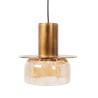 NOWOŚĆ MAXLIGHT P0601 LAMPA WISZĄCA SIGNATURE A AMBER GLASS