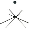 NOWOŚĆ MAXLIGHT P0412 LAMPA WISZĄCA SPIDER BLACK