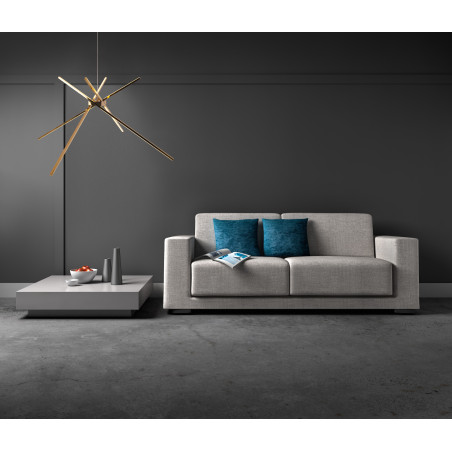 NOWOŚĆ MAXLIGHT P0457 LAMPA WISZĄCA SPIDER ZŁOTA