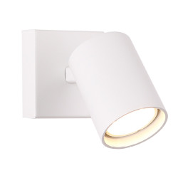 NOWOŚĆ MAXLIGHT W0218 KINKIET TOP1 BIAŁY