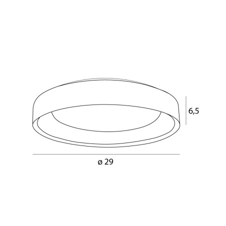 NOWOŚĆ MAXLIGHT PLAFON TORNADO C0235 29CM