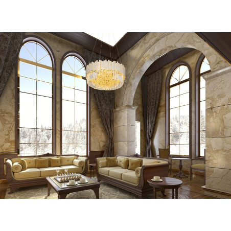 NOWOŚĆ MAXLIGHT P0368 LAMPA WISZĄCA TREND 45cm