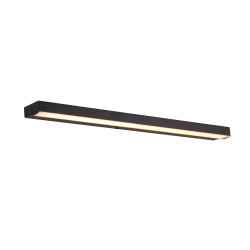 NOWOŚĆ MAXLIGHT W0402D KINKIET TRIO 7W, CZARNY, IP44, 3000K