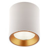 NOWOŚĆ MAXLIGHT C0155 LAMPA SUFITOWA TUB OKRĄGŁY BIAŁY+ PIERŚCIEŃ OZDOBNY BIAŁY RC0155/C0156 WHITE