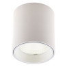 NOWOŚĆ MAXLIGHT C0155 LAMPA SUFITOWA TUB OKRĄGŁY BIAŁY+ PIERŚCIEŃ OZDOBNY BIAŁY RC0155/C0156 WHITE