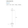 NOWOŚĆ MAXLIGHT P0413 LAMPA WISZĄCA URANOS BIAŁY