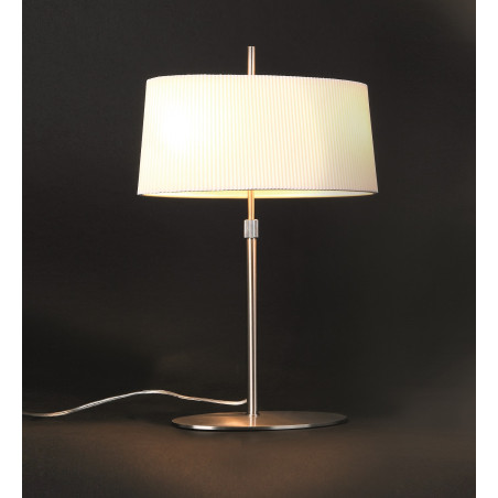 NOWOŚĆ MAXLIGHT SQ380DE/W LAMPA STOŁOWA VALENCIA ECRU