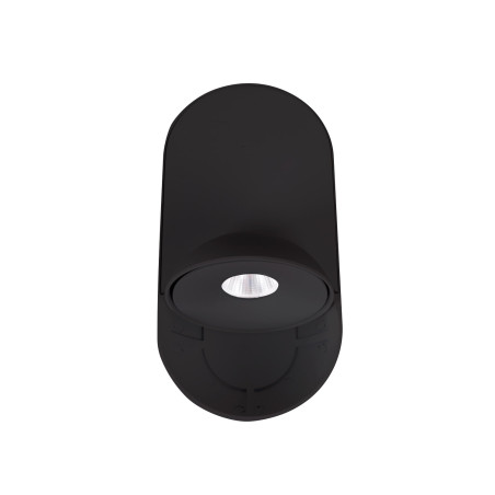 NOWOŚĆ MAXLIGHT C0268 LAMPA SUFITOWA VECTOR 10W CZARNA