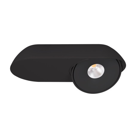 NOWOŚĆ MAXLIGHT C0268 LAMPA SUFITOWA VECTOR 10W CZARNA