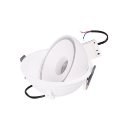 NOWOŚĆ MAXLIGHT H0139 LAMPA WPUSTOWA VECTOR 10W BIAŁA