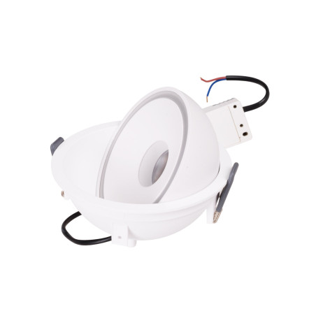 NOWOŚĆ MAXLIGHT H0139 LAMPA WPUSTOWA VECTOR 10W BIAŁA