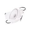 NOWOŚĆ MAXLIGHT H0139 LAMPA WPUSTOWA VECTOR 10W BIAŁA