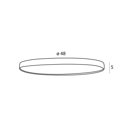 NOWOŚĆ MAXLIGHT C0237 PLAFON VIK 50CM