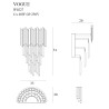 NOWOŚĆ MAXLIGHT W0227 KINKIET VOGUE