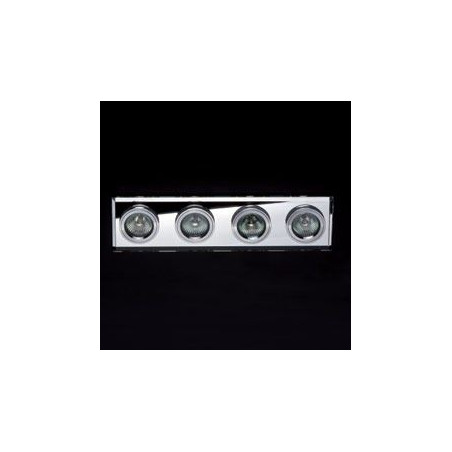 NOWOŚĆ MAXLIGHT DK-04 OPRAWA HALOGENOWA WHITE 4 x GU5.3 