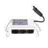 NOWOŚĆ MAXLIGHT H0134 OPRAWA WPUSTOWA X-LINE, DO SKOMPLETOWANIA Z  TRAFO HT0134