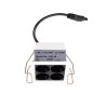 NOWOŚĆ MAXLIGHT H0135 OPRAWA WPUSTOWA X-LINE, DO SKOMPLETOWANIA Z  TRAFO HT0135