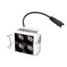 NOWOŚĆ MAXLIGHT H0135 OPRAWA WPUSTOWA X-LINE, DO SKOMPLETOWANIA Z  TRAFO HT0135