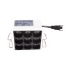 NOWOŚĆ MAXLIGHT H0137 OPRAWA WPUSTOWA X-LINE, DO SKOMPLETOWANIA Z  TRAFO HT0137