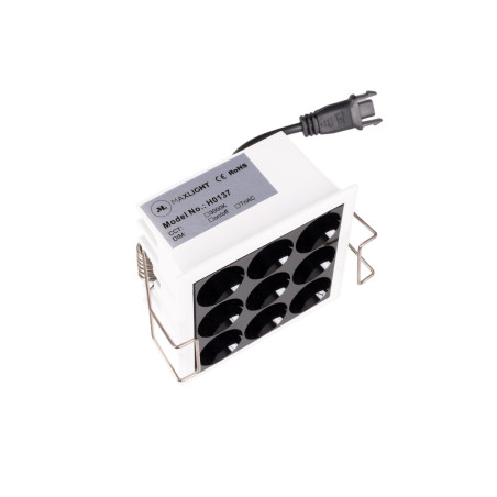 NOWOŚĆ MAXLIGHT H0137 OPRAWA WPUSTOWA X-LINE, DO SKOMPLETOWANIA Z  TRAFO HT0137