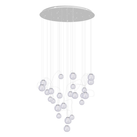 NOWOŚĆ MAXLIGHT P0386 LAMPA WISZĄCA ZOE 24x1,5W CHROMOWA