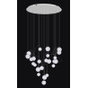 NOWOŚĆ MAXLIGHT P0386 LAMPA WISZĄCA ZOE 24x1,5W CHROMOWA