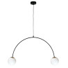 NOWOŚĆ 1222 BOW LAMPA WISZĄCA CZARNY ZUMA LINE