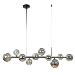 NOWOŚĆ 1214 SERENITY LAMPA WISZĄCA CZARNY MAT ZUMA LINE