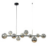 NOWOŚĆ 1214 SERENITY LAMPA WISZĄCA CZARNY MAT ZUMA LINE