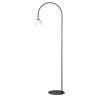 NOWOŚĆ 1224 BOW LAMPA PODŁOGOWA CZARNY ZUMA LINE