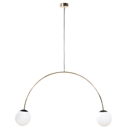 NOWOŚĆ 1221 BOW LAMPA WISZĄCA ZŁOTY ZUMA LINE