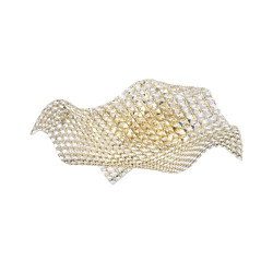 NOWOŚĆ C0221-05M-F7AC TIARA LAMPA SUFITOWA ZŁOTA/GOLD ZUMA LINE